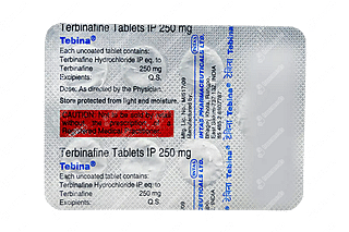 Tebina 250 MG Tablet 7