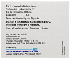 Tebina 500 Tablet 7 Tebina 500 Tablet 7
