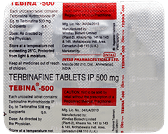 Tebina 500 Tablet 7 Tebina 500 Tablet 7