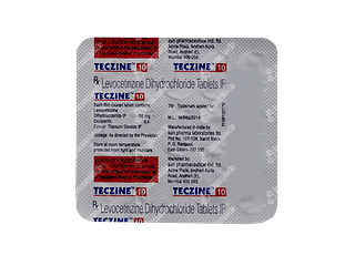 Teczine 10 MG Tablet 15