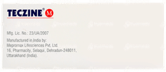 Teczine M Tablet 10 Teczine M Tablet 10