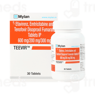 Teevir 200/300/600 MG Tablet 30