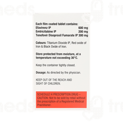 Teevir 200/300/600 MG Tablet 30