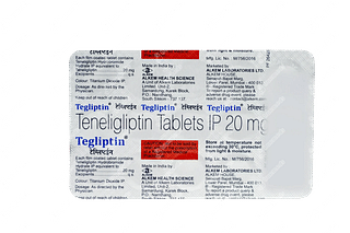 Tegliptin 20 MG Tablet 15