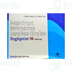 Tegliptin M 1000mg Tablet Sr 15