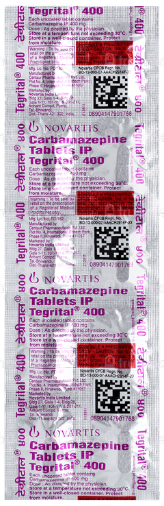 Tegrital 400 Tablet 10 Tegrital 400 Tablet 10