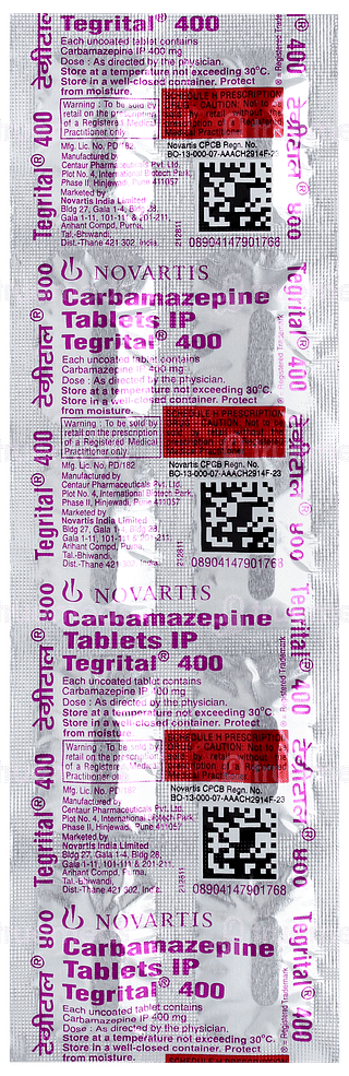 Tegrital 400 Tablet 10