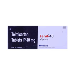 Tehit 40 MG Tablet 10 Tehit 40 MG Tablet 10