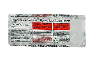 Tel Ah 80/5/12.5 MG Tablet 10