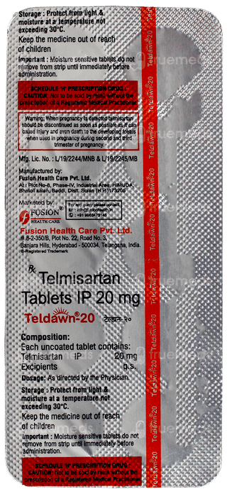 Teldawn 20 Tablet 10