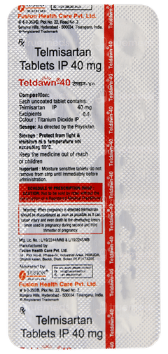 Teldawn 40 Tablet 10 Teldawn 40 Tablet 10