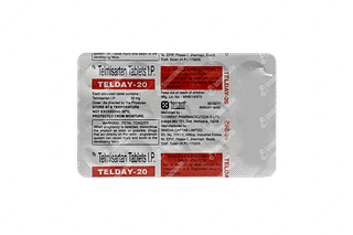 Telday 20 MG Tablet 15