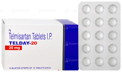 Telday 20 Tablet 15 Telday 20 Tablet 15