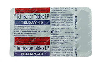 Telday 40 MG Tablet 15