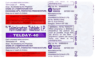 Telday 40 Tablet 15