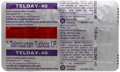 Telday 40 Tablet 15 Telday 40 Tablet 15