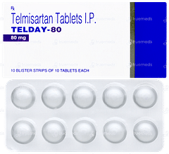 Telday 80 Tablet 10