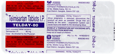 Telday 80 Tablet 10