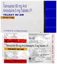 Telday 80 Am Tablet 10