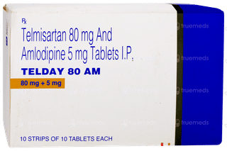 Telday 80 Am Tablet 10