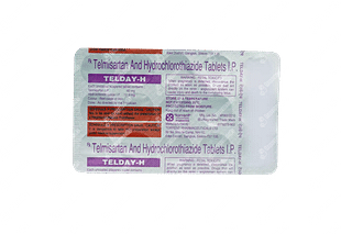 Telday H 40/12.5 MG Tablet 15