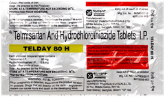 Telday 80 H Tablet 10 Telday 80 H Tablet 10