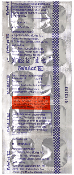 Teleact 20 Tablet 10