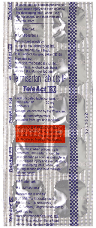 Teleact 20 Tablet 10
