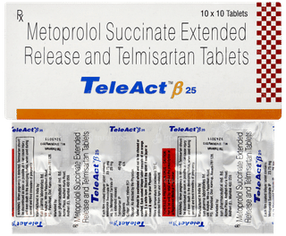 Teleact Beta 25 Tablet 10
