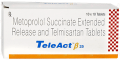 Teleact Beta 25 Tablet 10