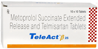 Teleact Beta 25 Tablet 10