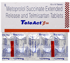 Teleact Beta 50 Tablet 10 Teleact Beta 50 Tablet 10