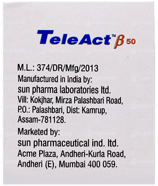 Teleact Beta 50 Tablet 10