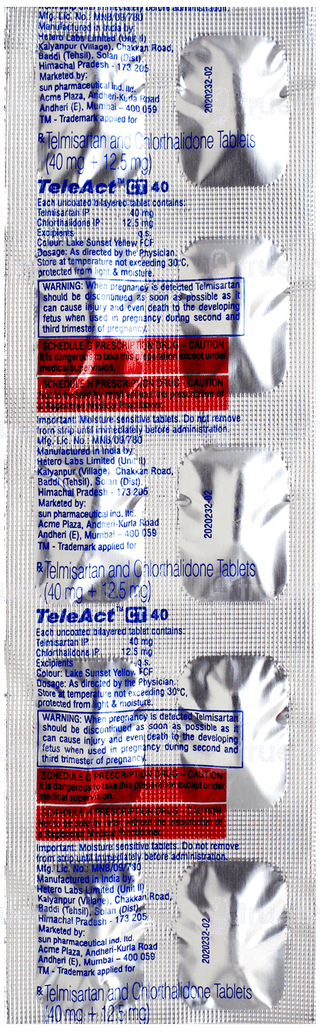 Teleact Ct 40 Tablet 10