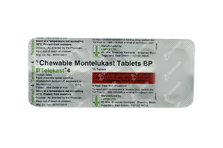 Telekast 4 MG Chewable Tablet 10