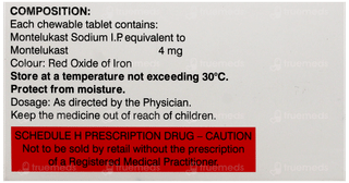 Telekast 4 Chewable Tablet 10