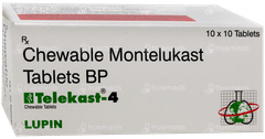 Telekast 4 Chewable Tablet 10 Telekast 4 Chewable Tablet 10