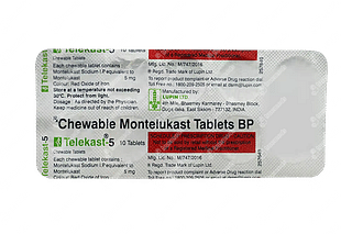 Telekast Chewable 5 MG Tablet 10