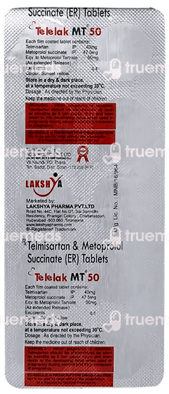 Telelak Mt 50 Tablet 10 Telelak Mt 50 Tablet 10
