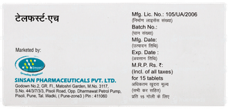 Telfirst H Tablet 15