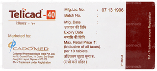 Telicad 40 Tablet 10