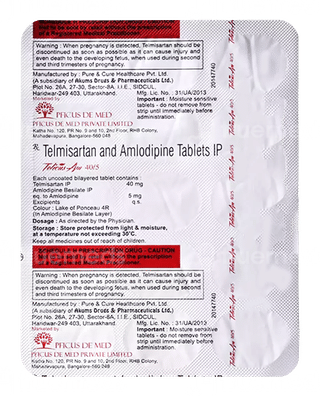 Telicus Am 40/5 Tablet 15