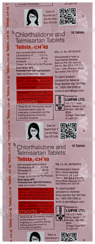 Telista Ch 40 Tablet 10
