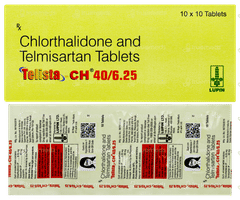 Telista Ch 40/6.25 Tablet 10 Telista Ch 40/6.25 Tablet 10