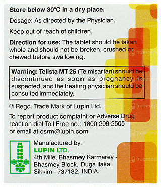 Telista Mt 25 Tablet 15