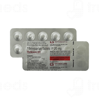 Telkum 20 MG Tablet 10