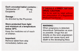 Tellzy 20 Tablet 15