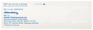Tellzy 80 Am Tablet 15