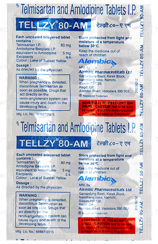 Tellzy 80 Am Tablet 15