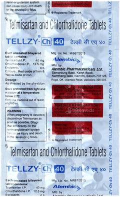 Tellzy Ch 40 Tablet 15 Tellzy Ch 40 Tablet 15